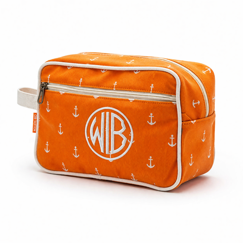 Anchor Canvas Travel Kit – Personalized Toiletry Bag