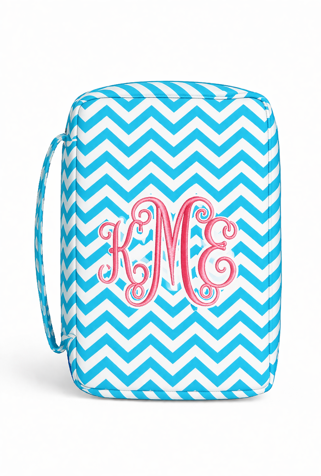 Chevron Bible Cover with Handle (Personalized Book Cover)