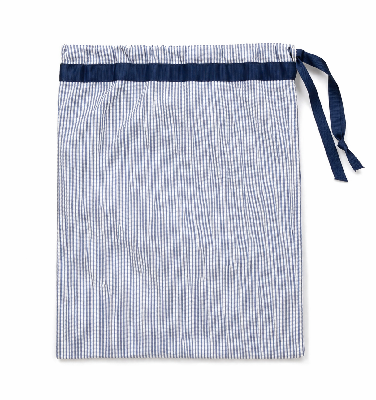 Mint Drawstring Laundry Bag – Personalized Travel Organizer Pouch