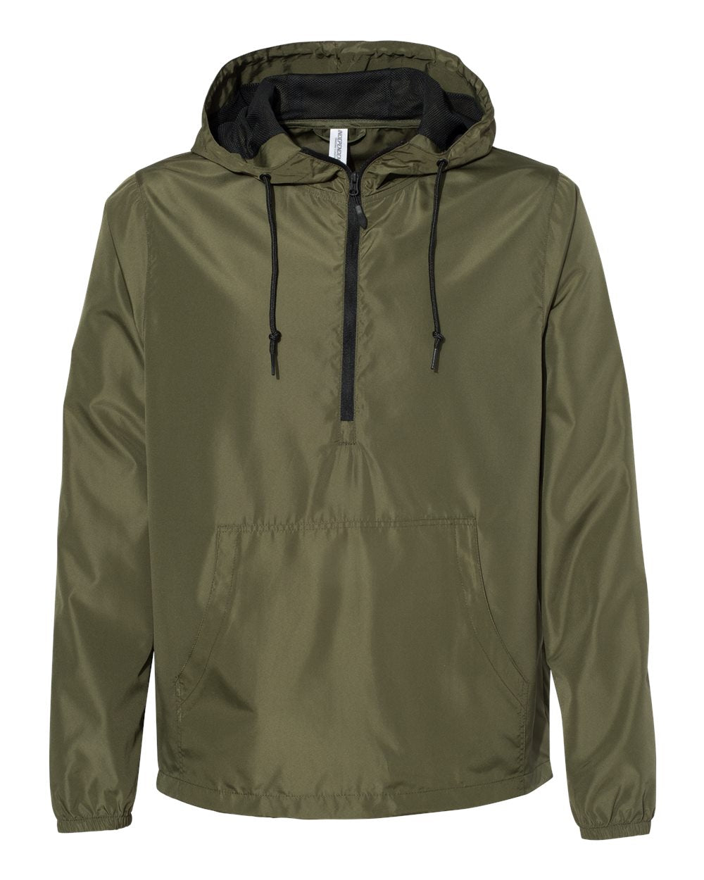 Lightweight Hooded Work Pullover Windbreaker (Rain-Resistant)