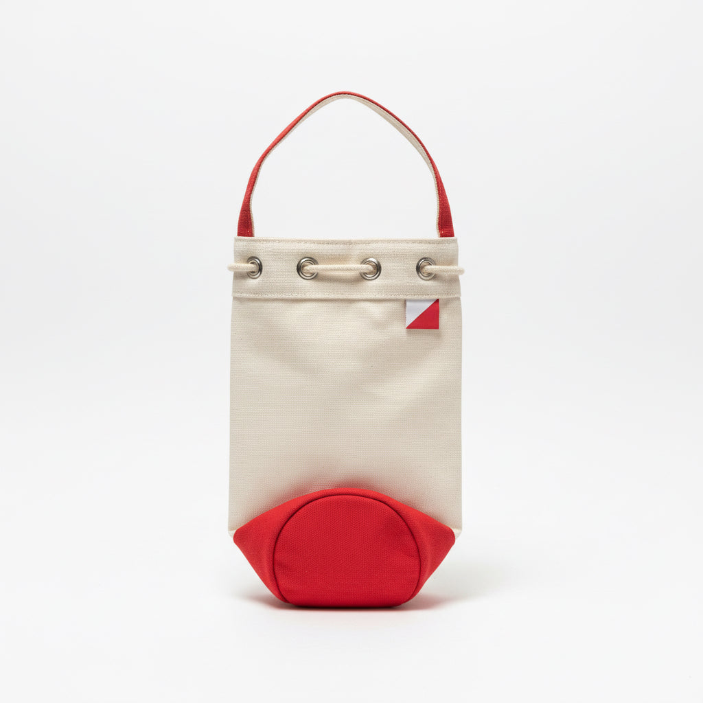 Canvas Wine Tote – Personalized Single Bottle Carrier