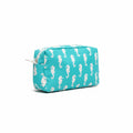 Seahorse Canvas Travel Kit – Personalized Toiletry Bag