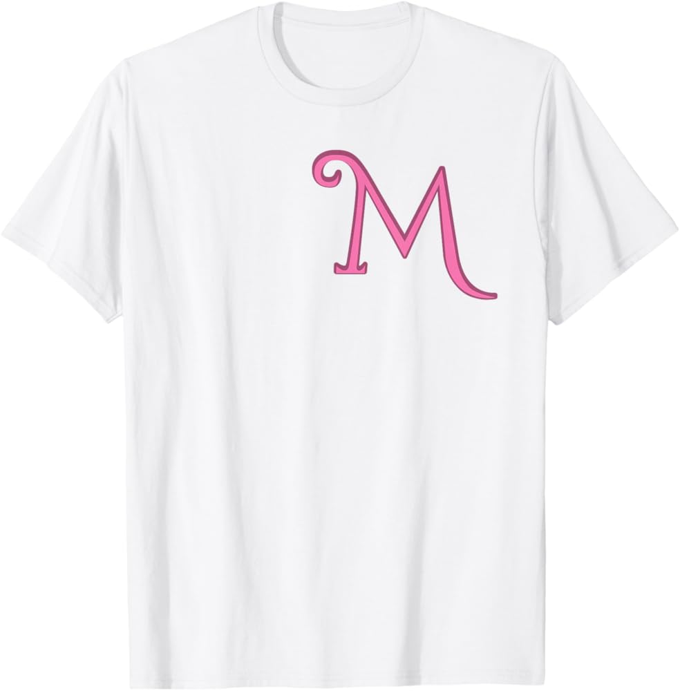 Classic Girls Script Monogram Tee