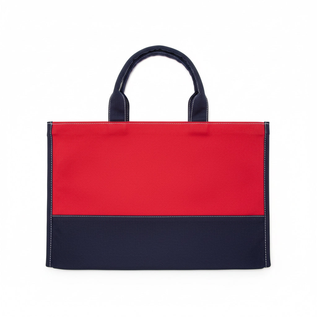 Canvas Tote – Red (Personalized Everyday Bag)