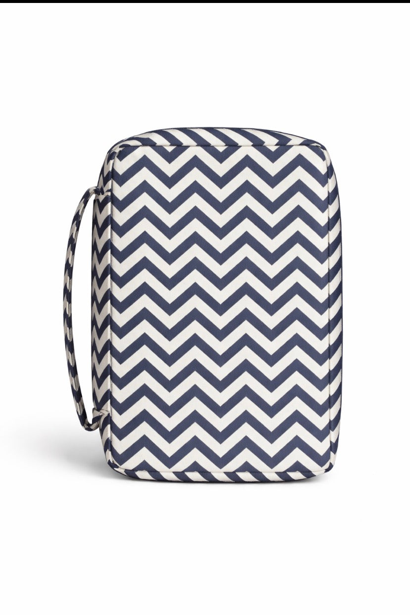 Chevron Bible Cover with Handle (Personalized Book Cover)