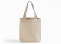 Small Canvas Tote – Beige (Personalized Everyday Bag)
