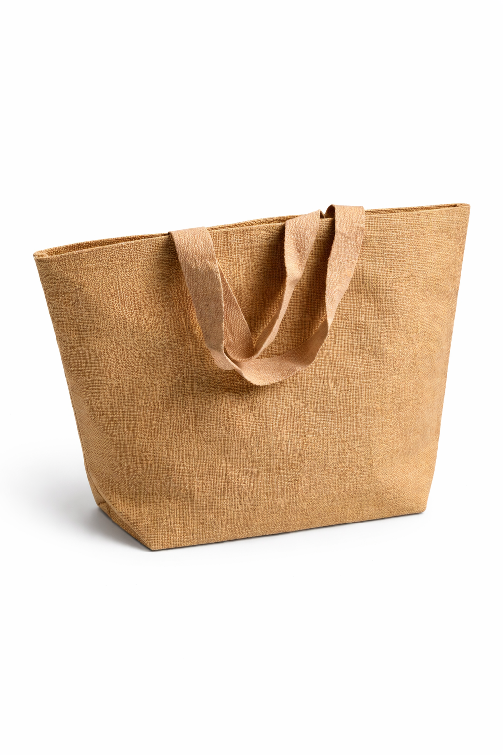 Natural Burlap Tote Bag – Classic Jute Carryall (Personalized)