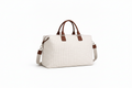 Natural Canvas Weekender Bag – Personalized Travel Tote
