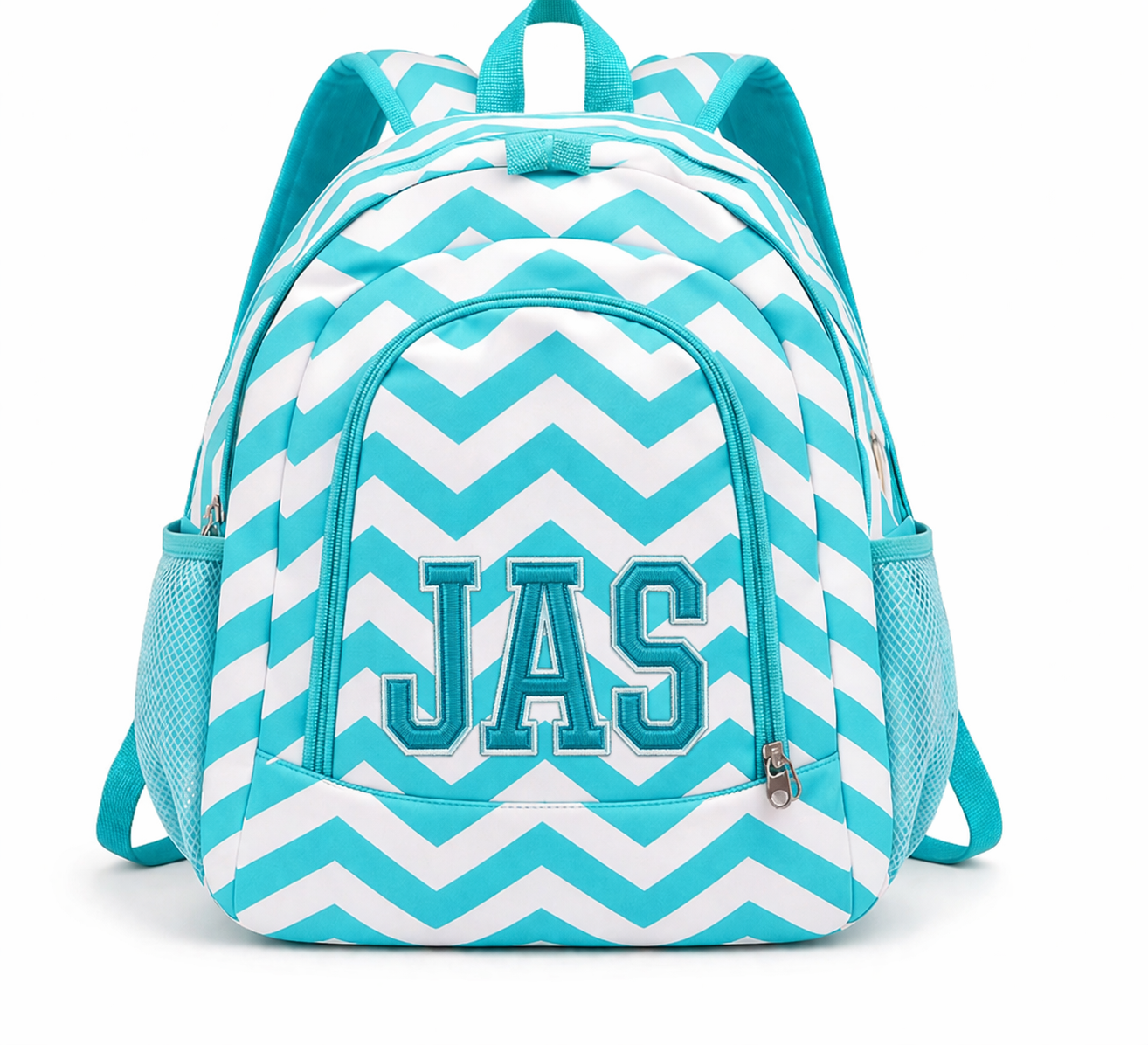 Chevron Backpack – Classic School Bag (Personalized)