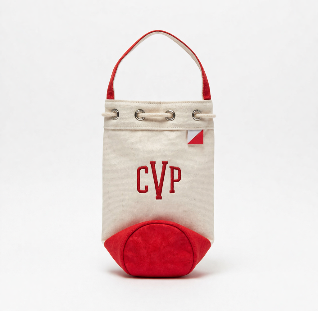 Canvas Wine Tote – Personalized Single Bottle Carrier