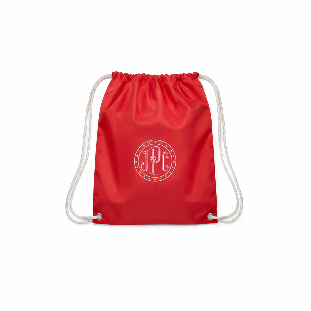 Lightweight Nylon Drawstring Backpack – Water-Resistant Cinch Bag