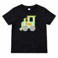 Personalized Train Appliqué Shirt – Custom Kids Name Shirt